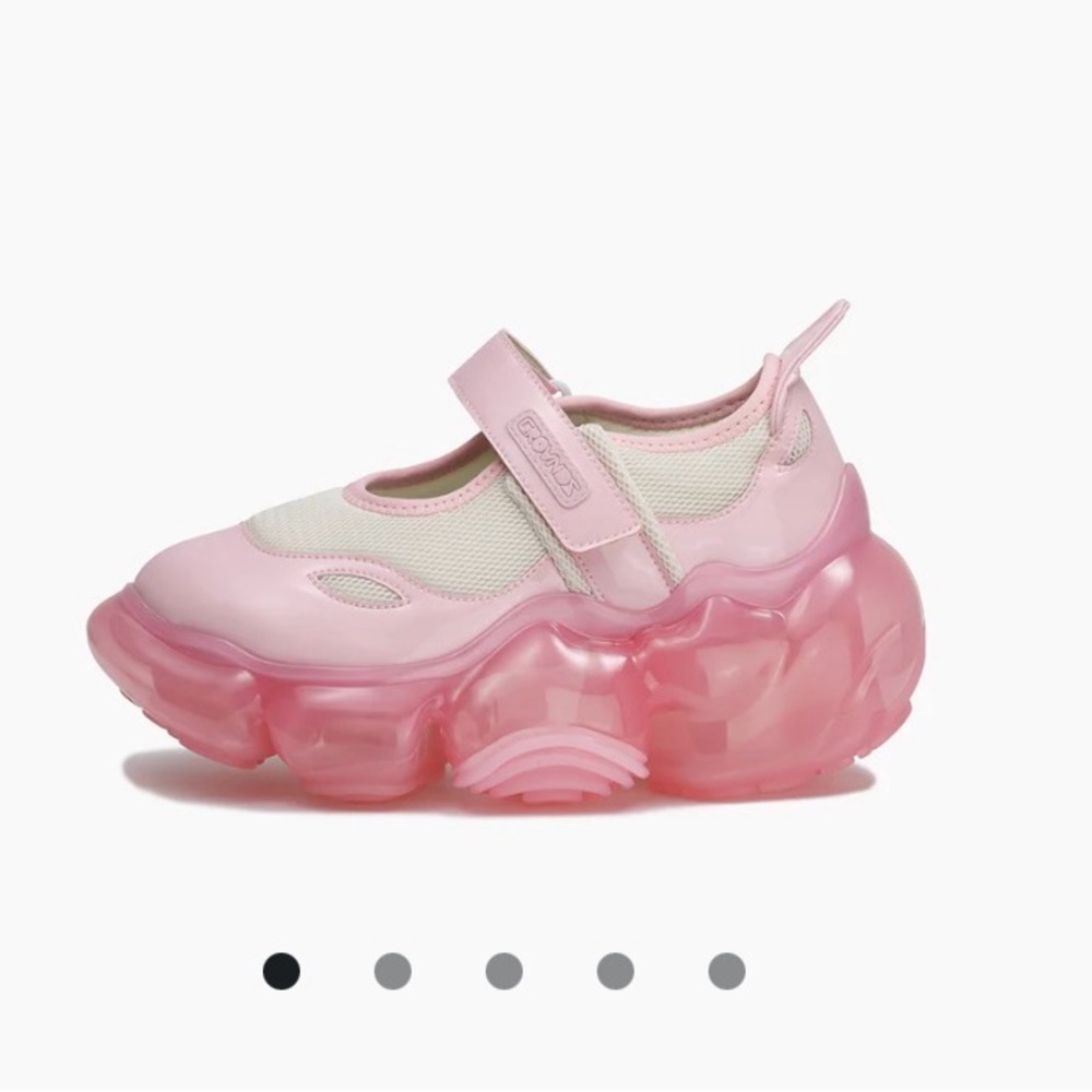 NIB GROUNDS Japan pink Maryjane